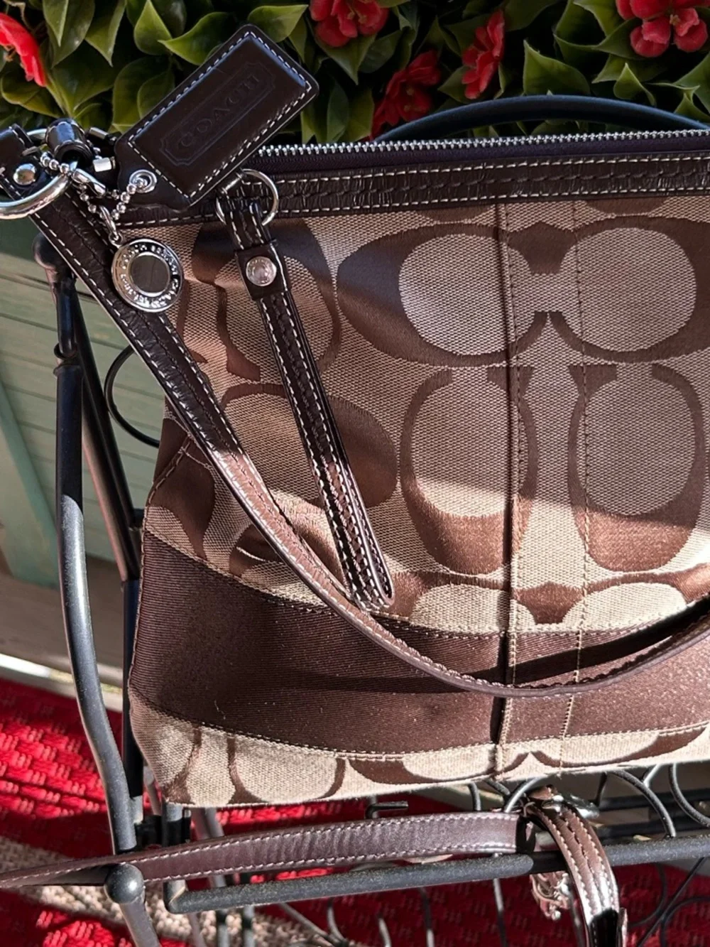 COACH 2-Way Bag with Hang Tag, and Charm 2009 - Picture 7 of 8